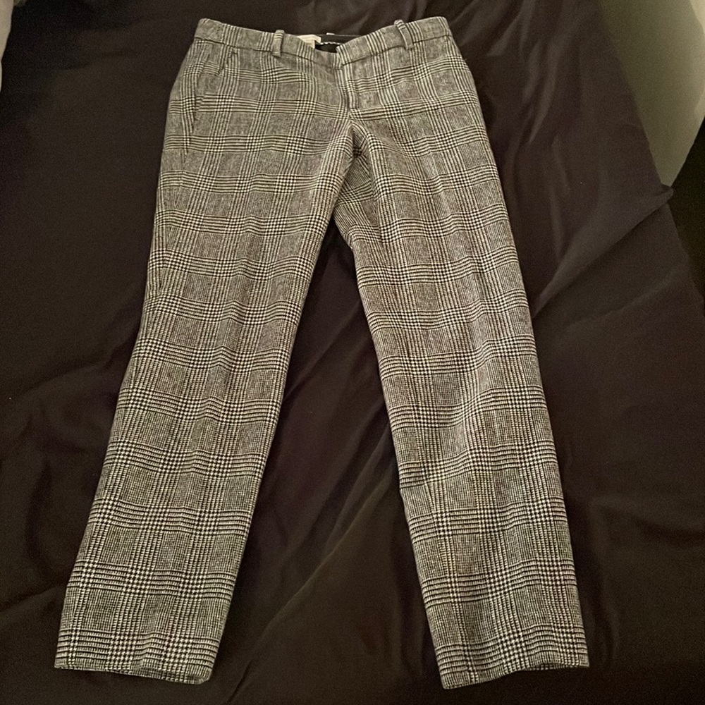 J Crew Houndstooth Pants Size 0